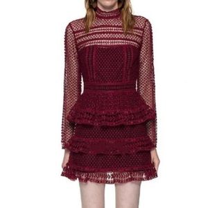LEA Lace mini dress